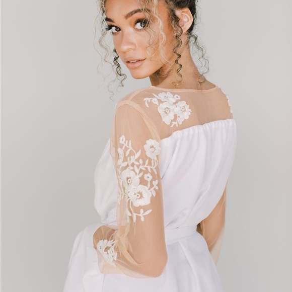 [RobedwithLove] White Bride Robe - Picture 5 of 6